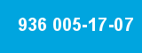936 005-17-07